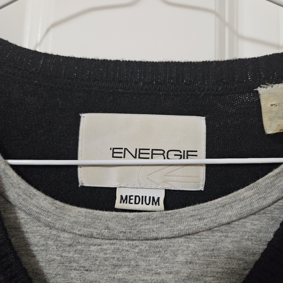 Energie knit sweater black m nice quality - Picture 4 of 5
